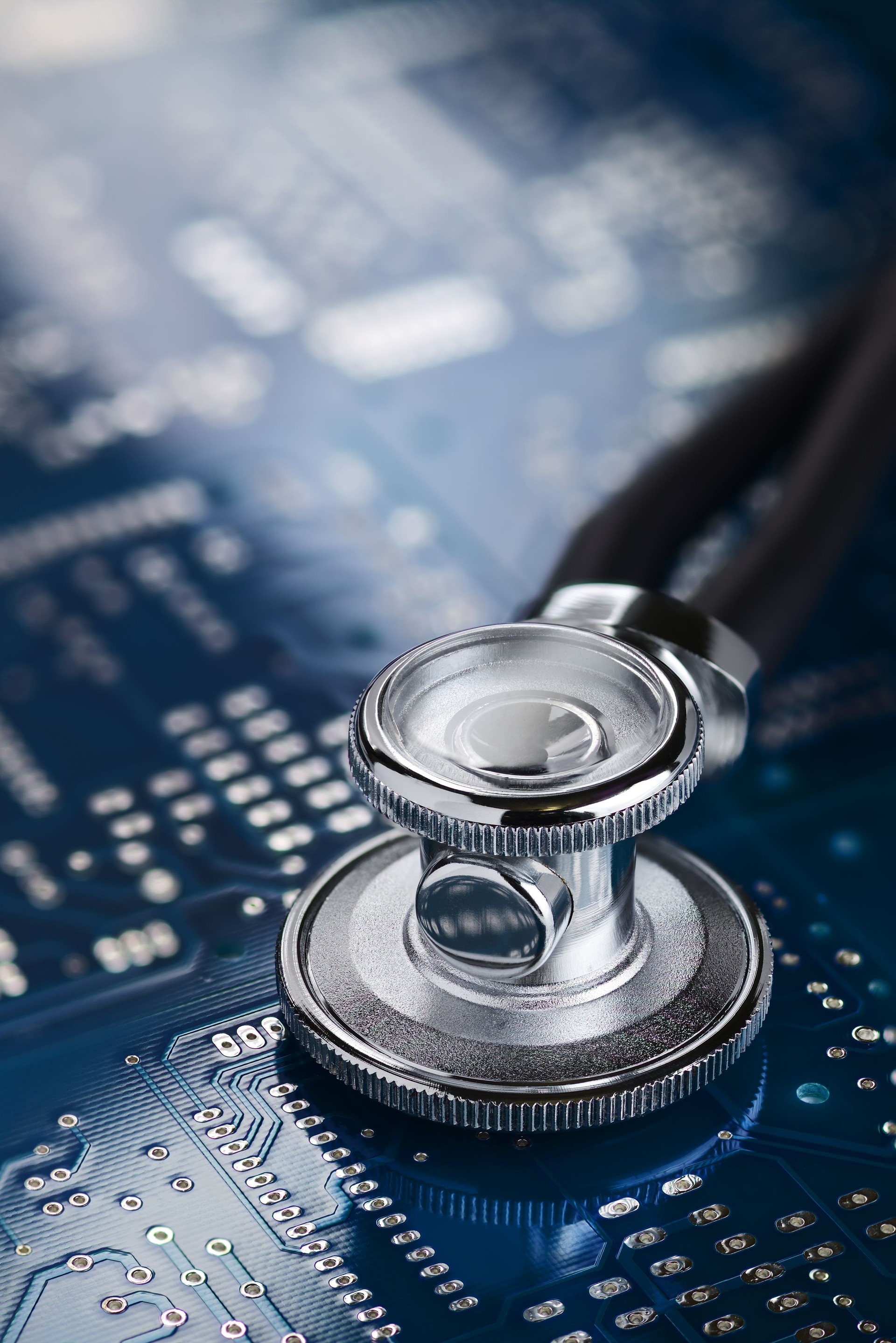 Medical stethoscope and electronics